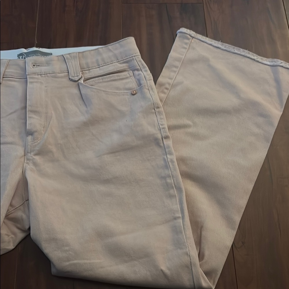 Light Pink Flare Pants